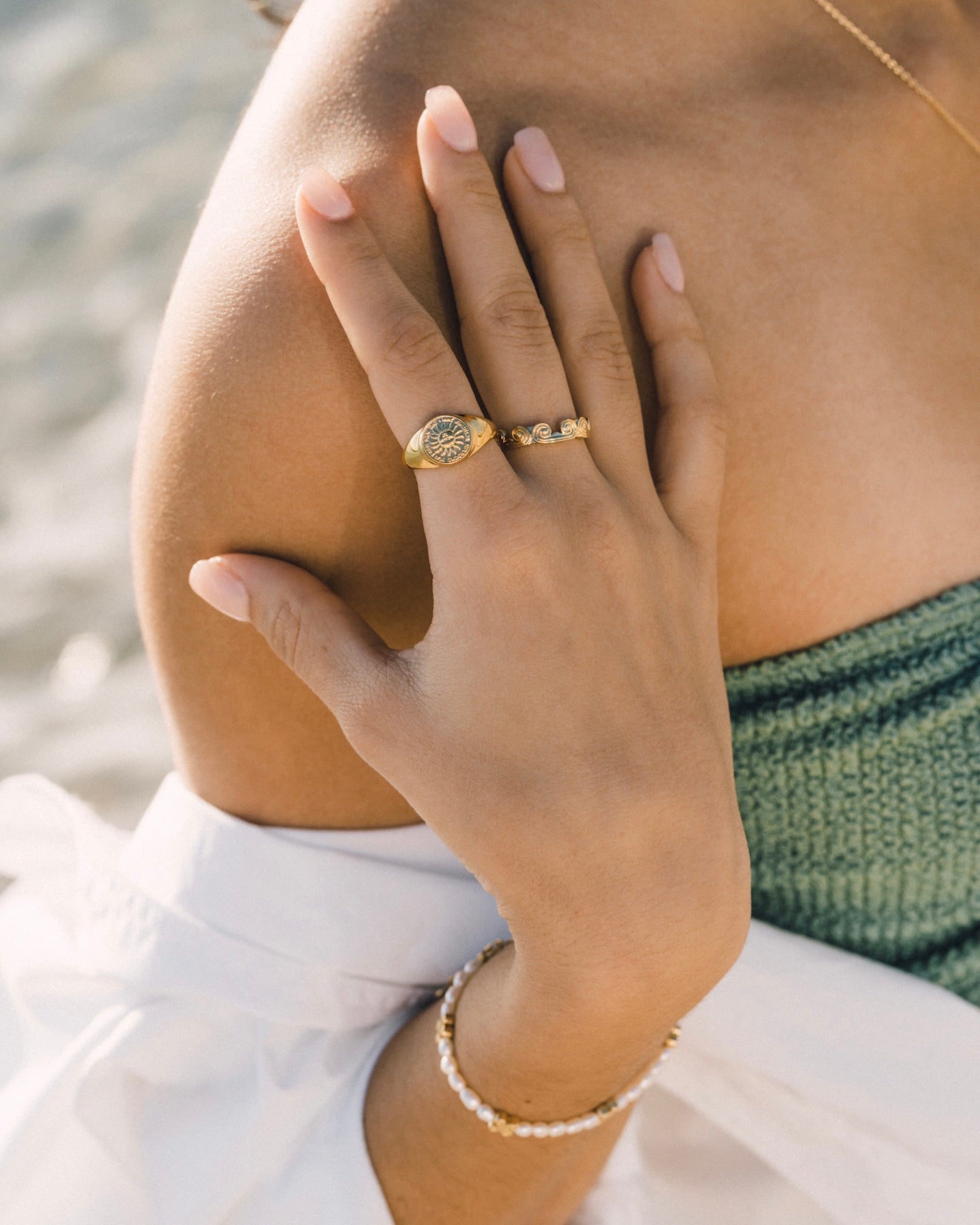Culaje Soleil Ring 18k Gold Vermeil